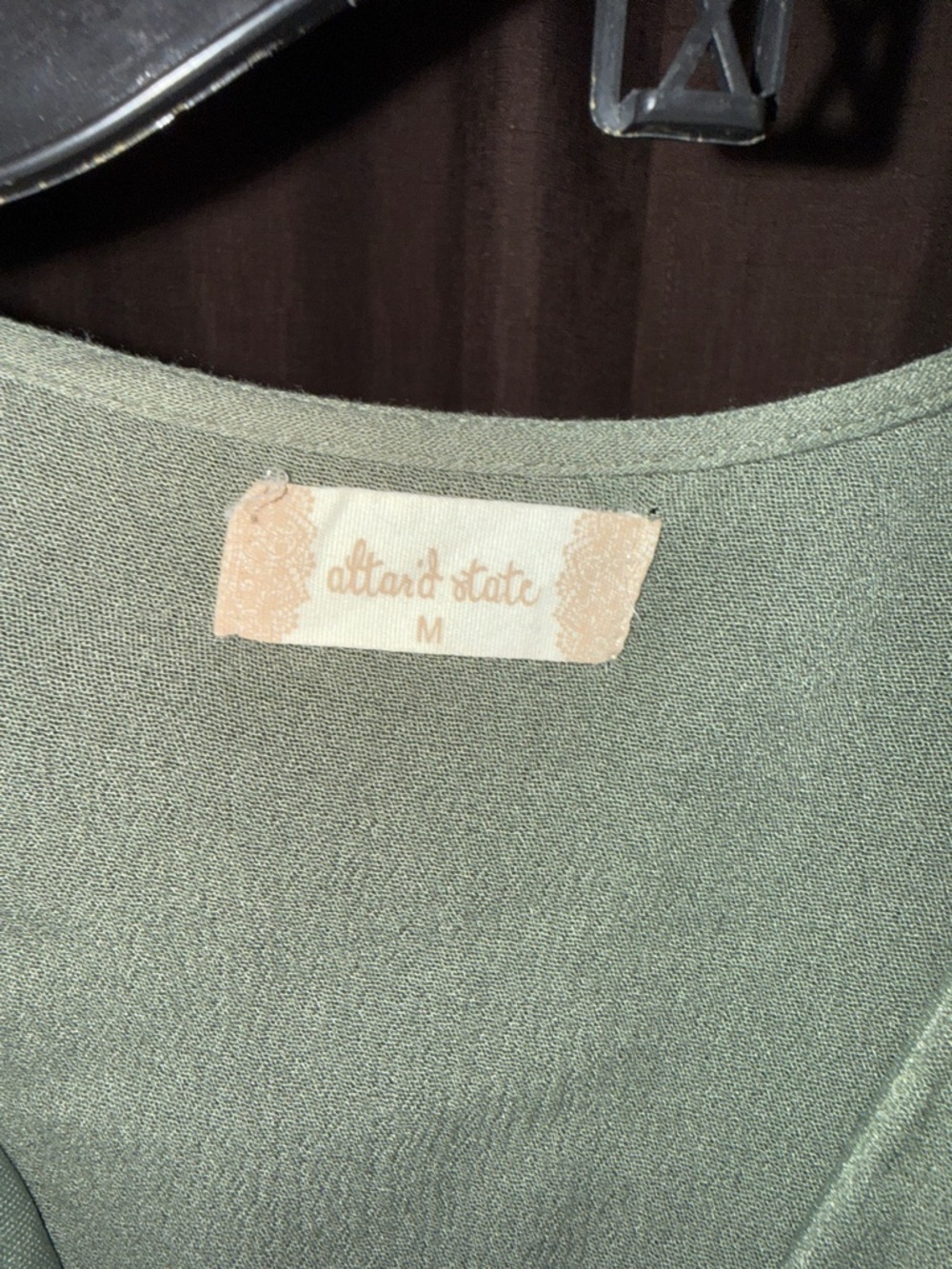 Altard State Green Ruffled Short Dress - Picture 5 of 8